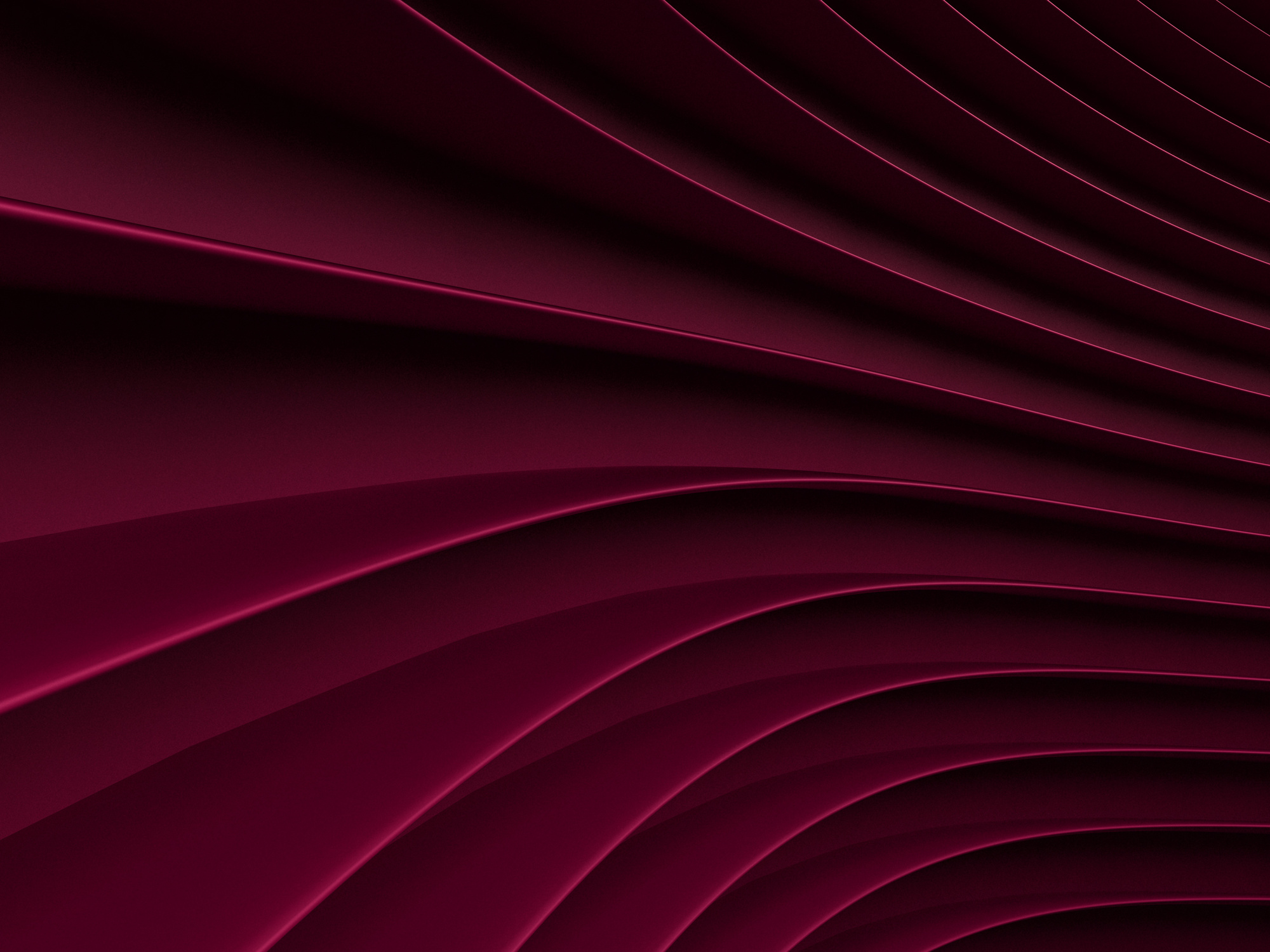 background of wine-colored abstract waves. render